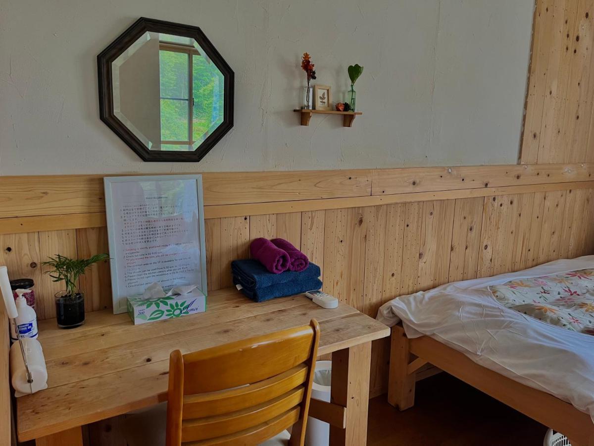 Azumino Backpackers 山の風 호텔 Matsukawa 외부 사진