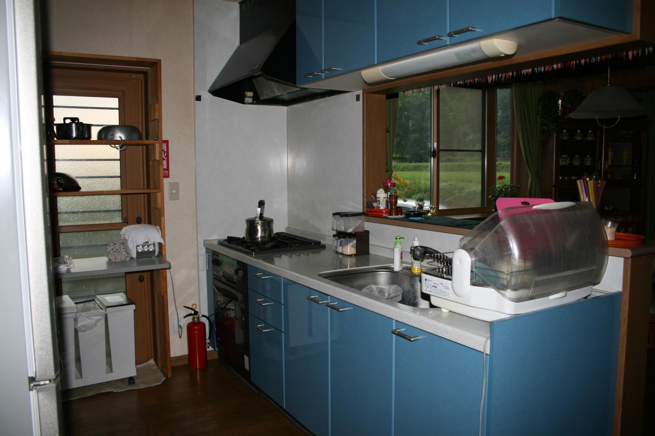 Azumino Backpackers 山の風 호텔 Matsukawa 외부 사진