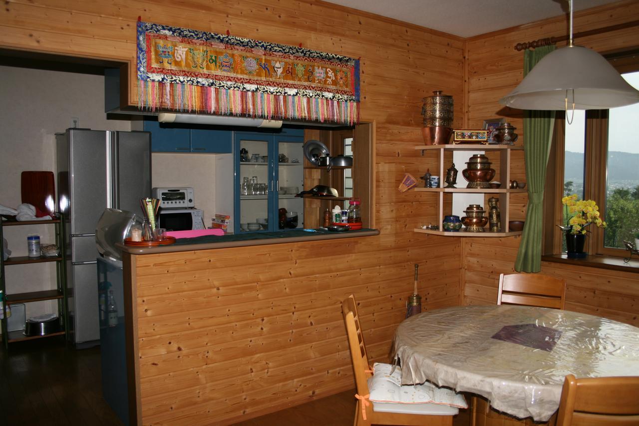 Azumino Backpackers 山の風 호텔 Matsukawa 외부 사진