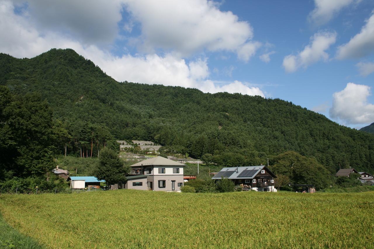 Azumino Backpackers 山の風 호텔 Matsukawa 외부 사진