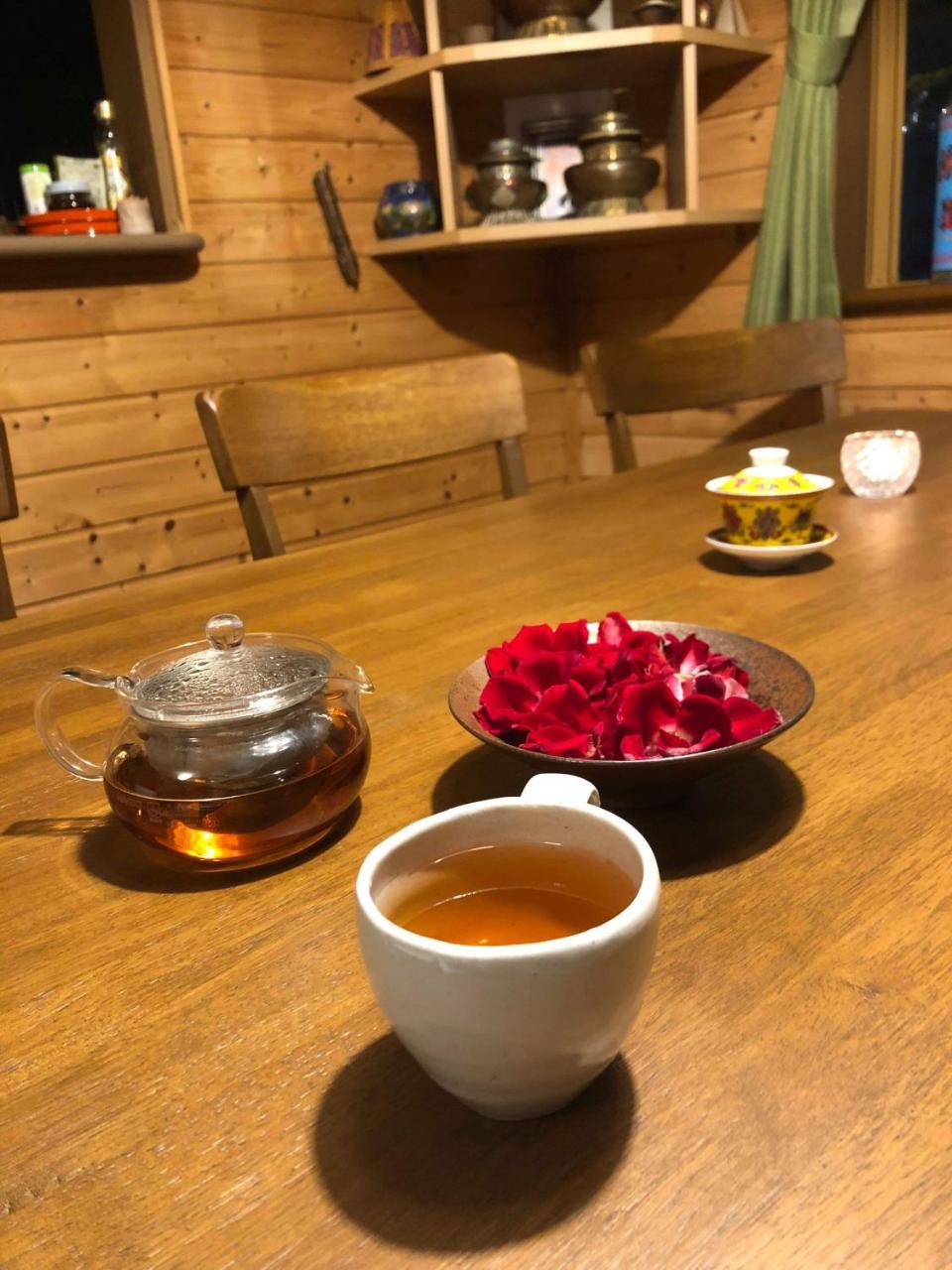 Azumino Backpackers 山の風 호텔 Matsukawa 외부 사진